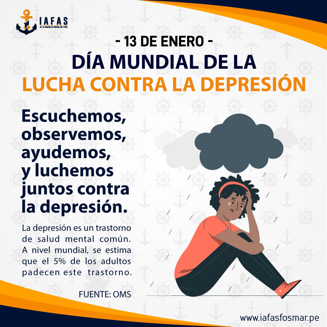Día Mundial de la Lucha contra la Depresión  (13 de Enero)