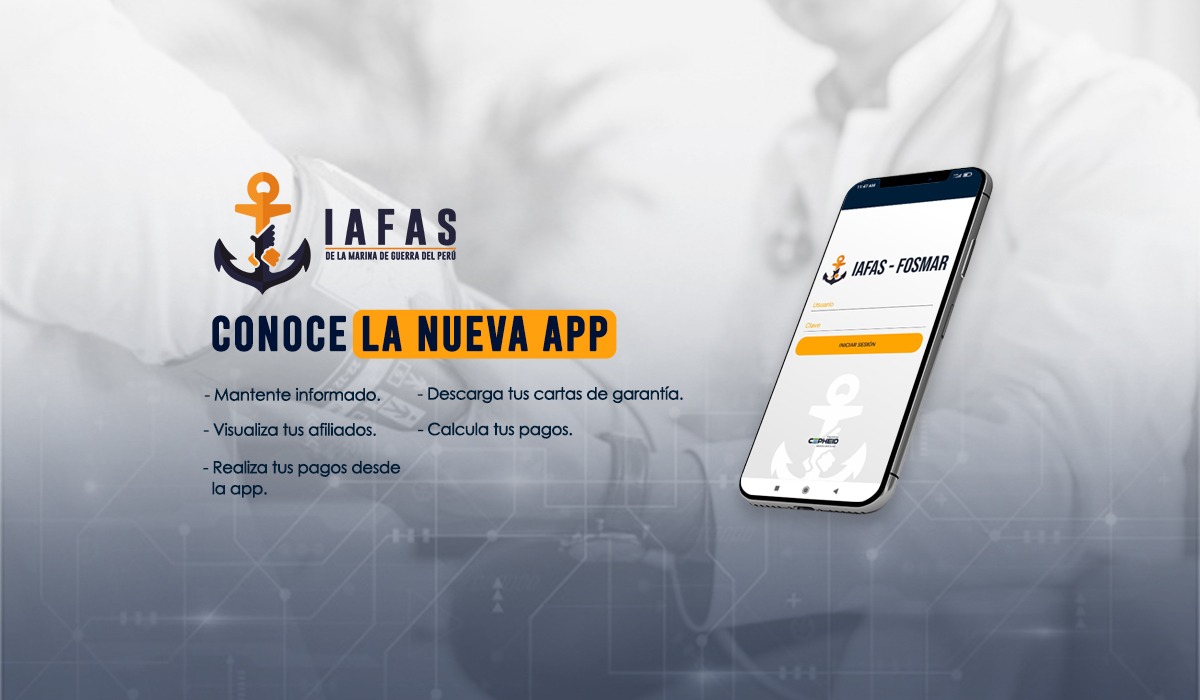 Gestione su plan de salud desde su celular con la nueva aplicación de IAFAS FOSMAR
