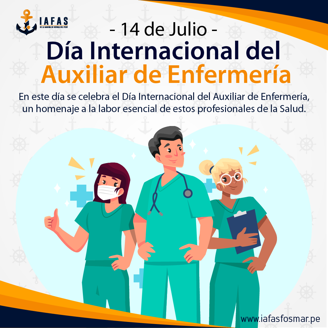 Día Internacional del Auxiliar de Enfermería (14 de julio)