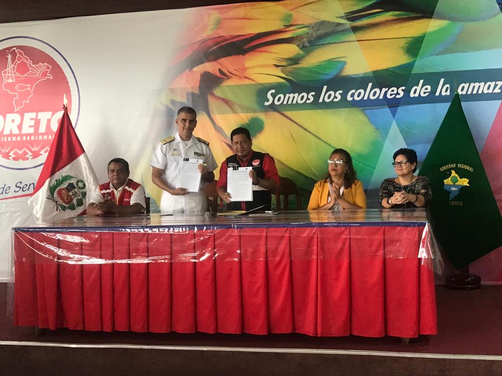 IAFAS – FOSMAR logra una meta más: La Suscripción del Convenio de Intercambio Prestacional en Salud con el Gobierno Regional de Loreto