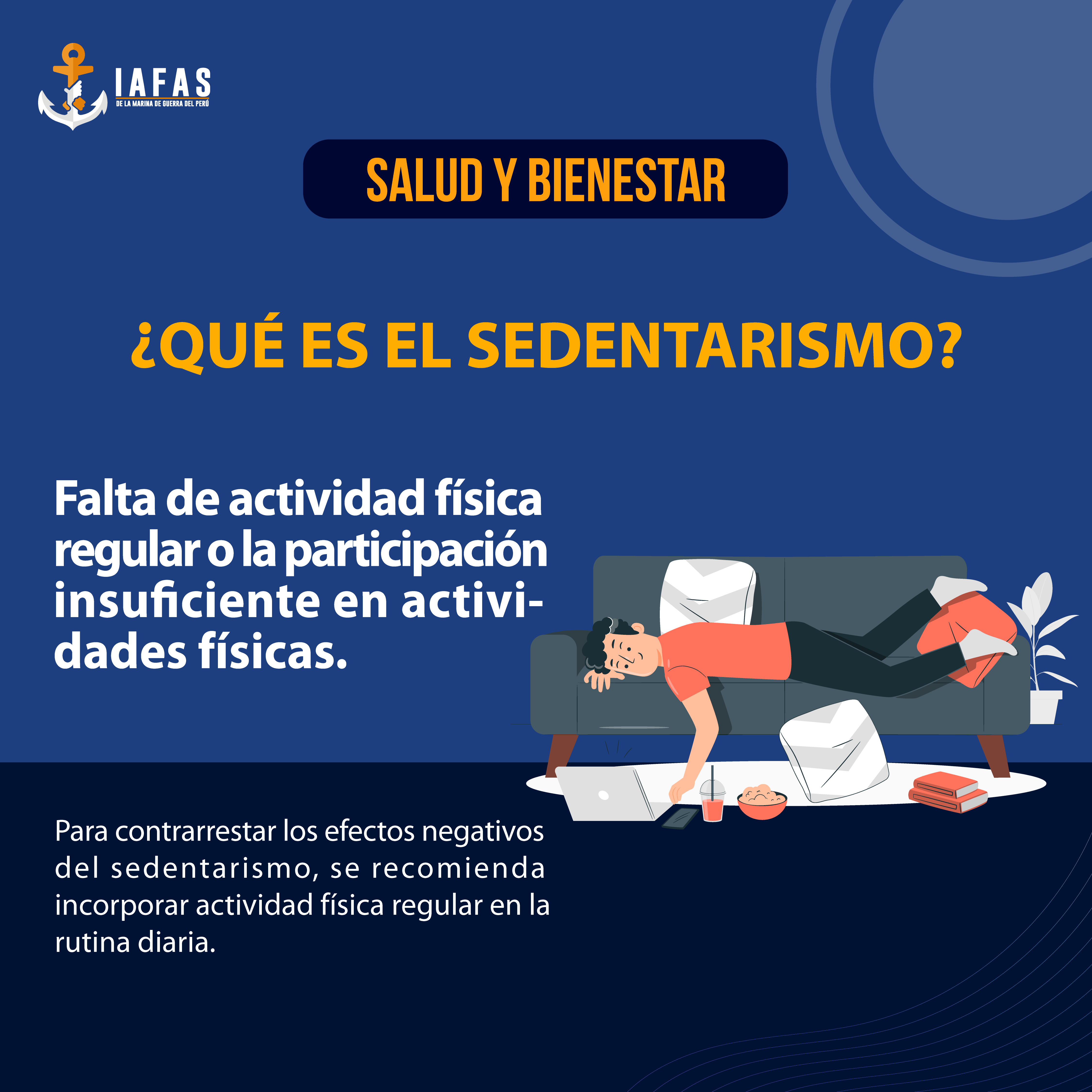 ¿Qué es el sedentarismo?