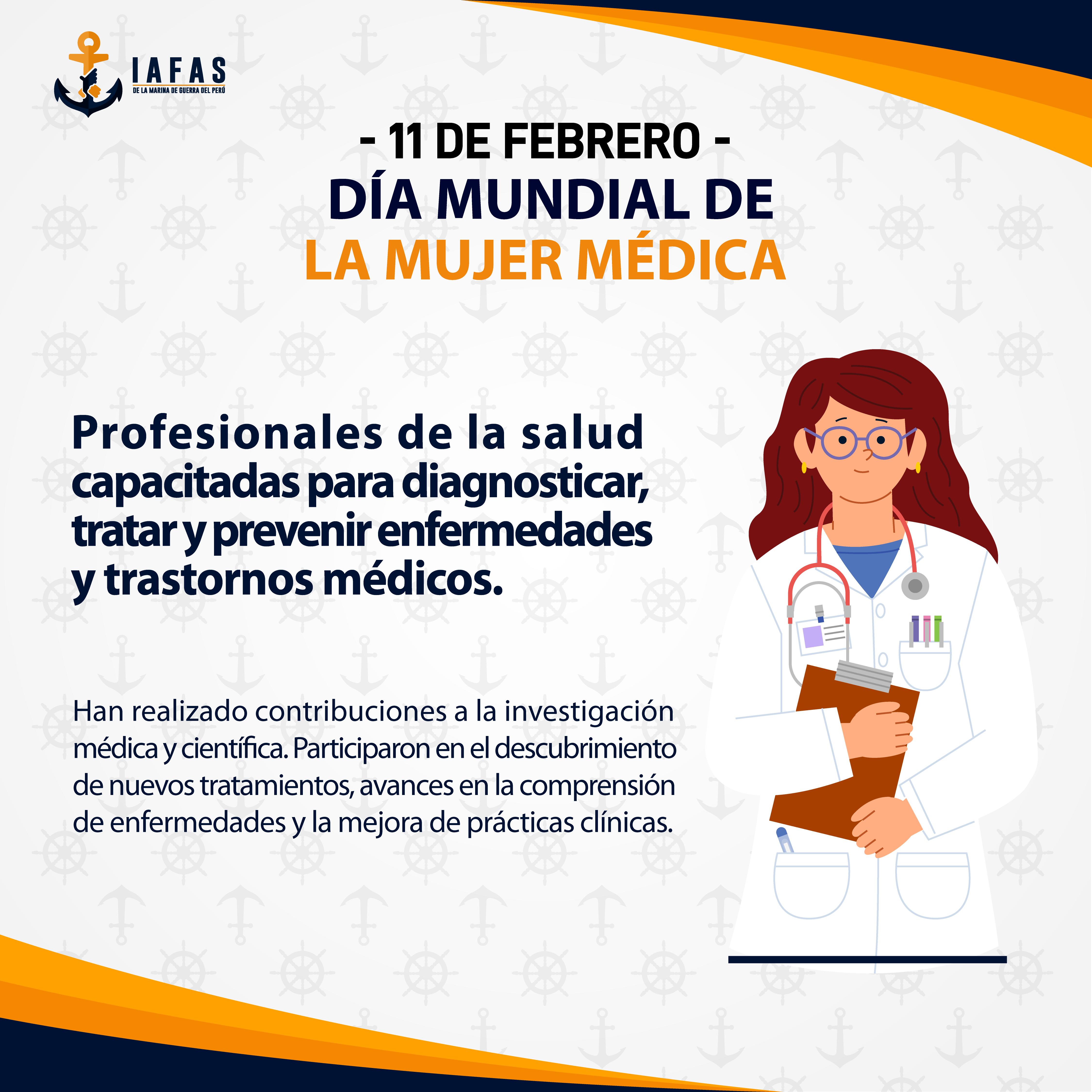 Día Mundial de la mujer médica (07 de febrero)