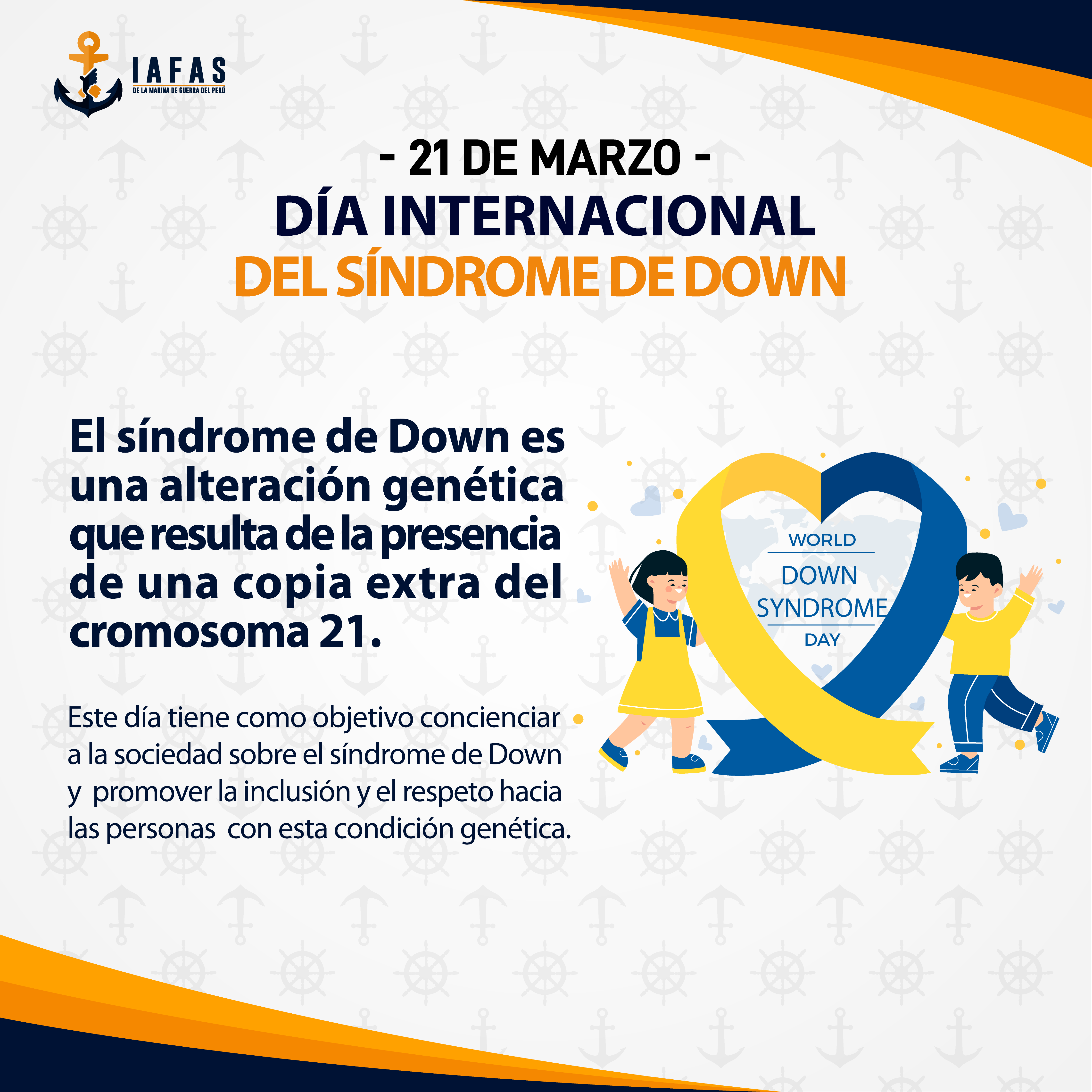 Día internacional del síndrome de down